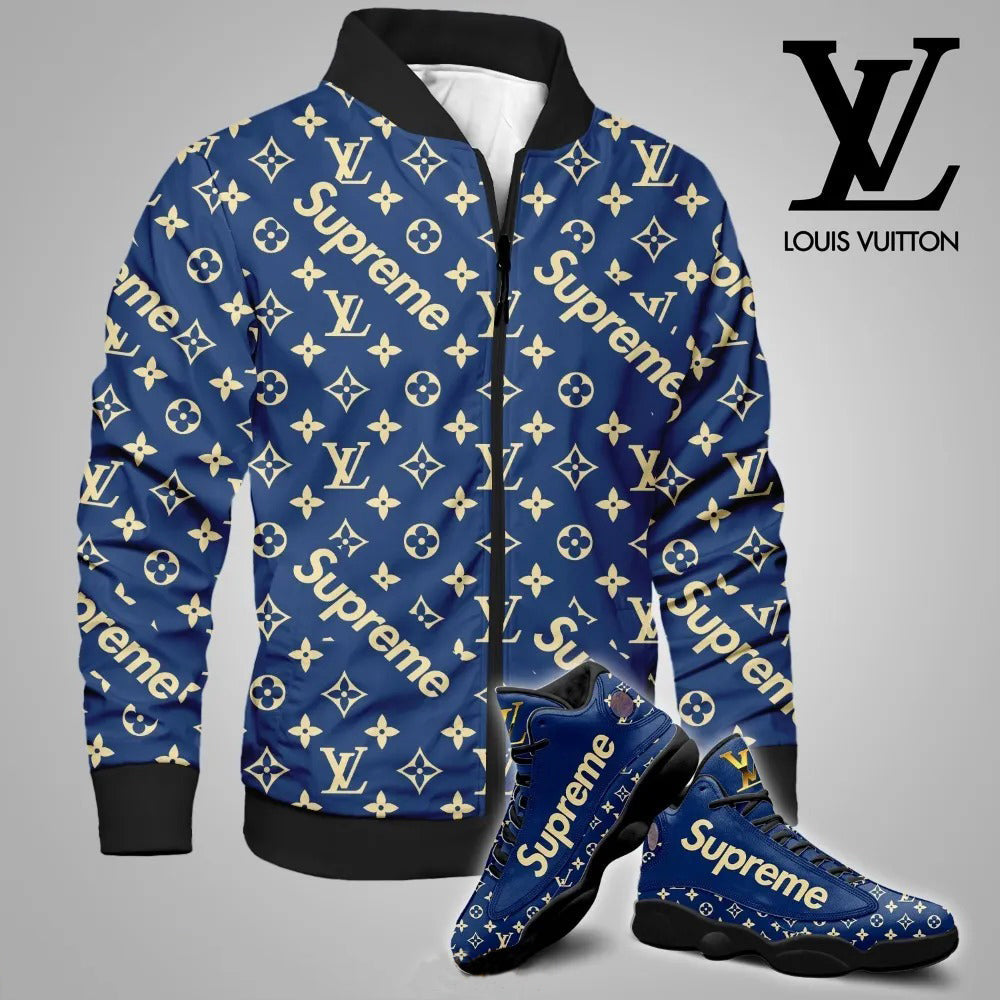 New V Limited Edition Jacket Match AJ 13 Sneaker Hot 2024 3D-0424101701